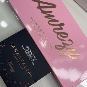 Anastasia x Amrezy Eyeshadow palette & Highlight